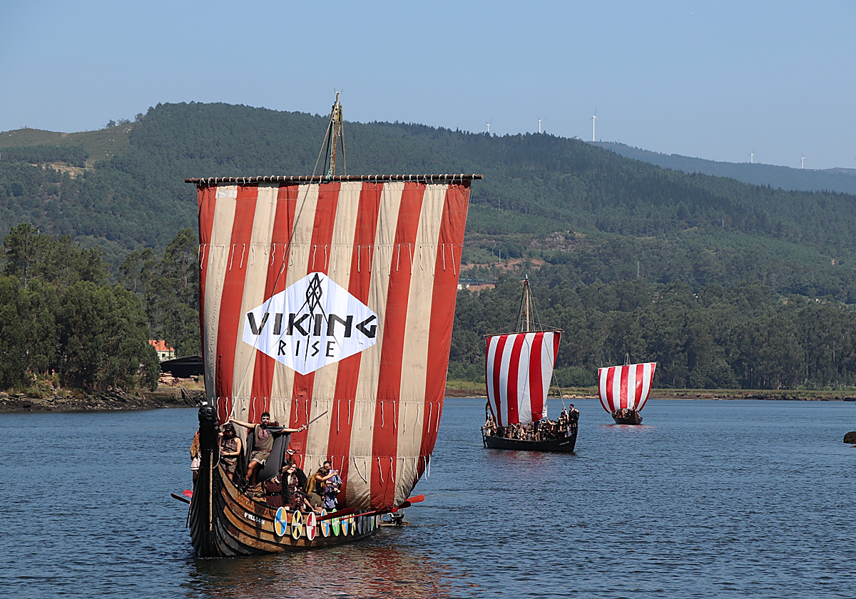 Imagen de la Romería Vikinga de Catoira, Pontevedra