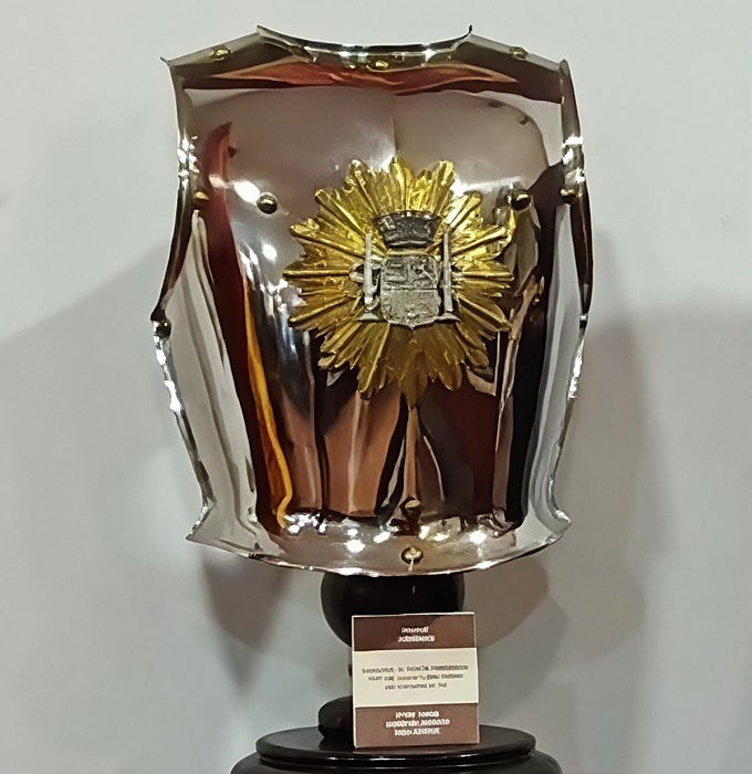 Coraza de un borbón.