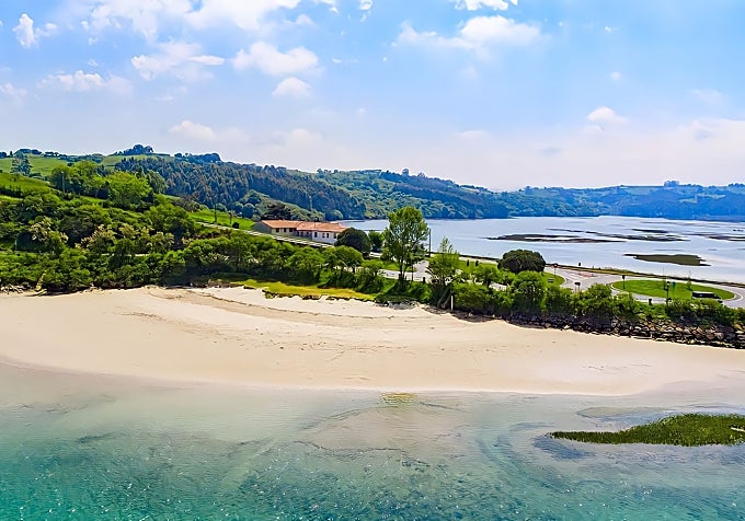 Playa de la Maza, en Cantabria.