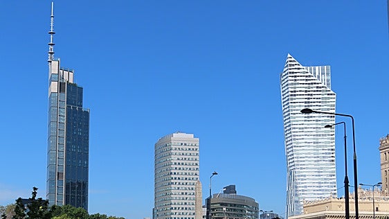 Este es el edificio más alto de la Unión Europea y se encuentra en Varsovia