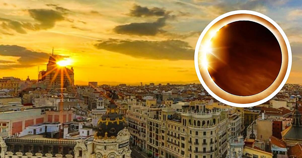 Eclipse total solar en Madrid hoy: dónde ver, a qué hora es, duración y mejores pueblos para observarlo