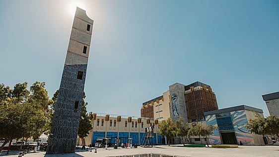 El parque de bomberos qatarí que se ha convertido en un referente de arte contemporáneo