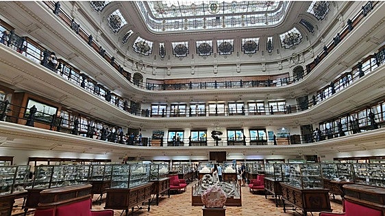 Museo Geominero de Madrid, la centenaria catedral de los minerales y las rocas