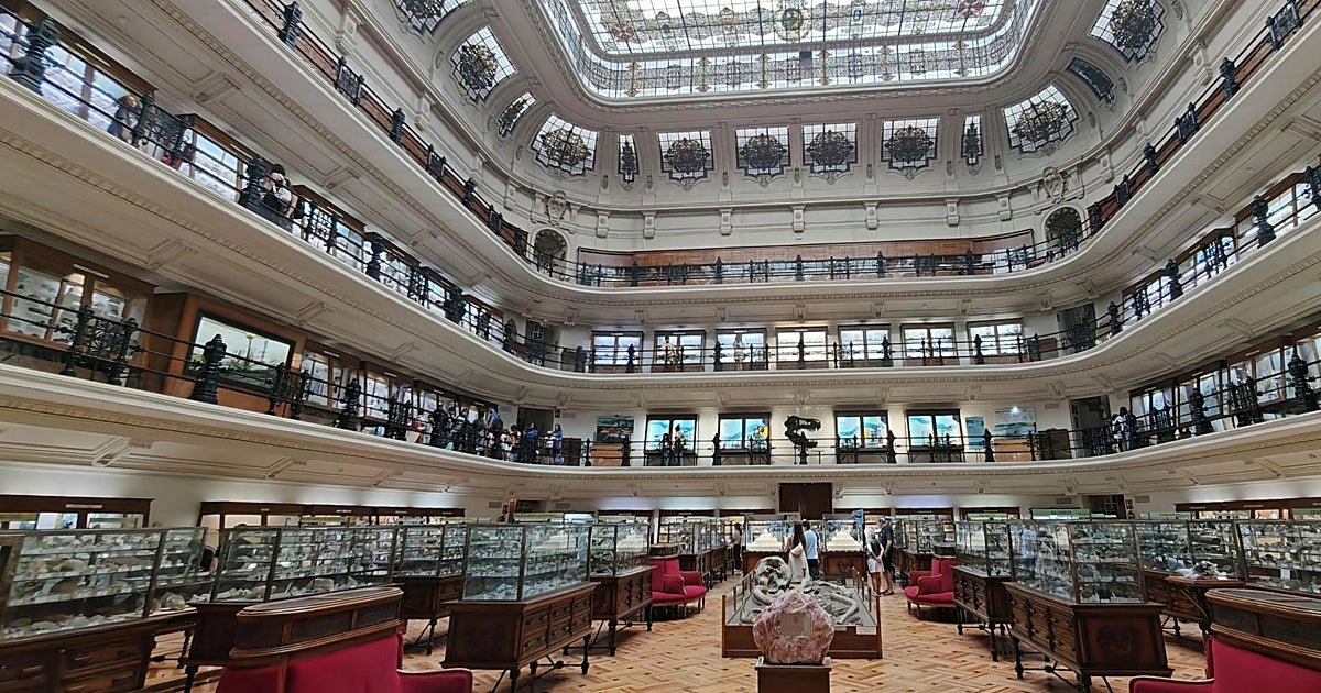 Museo Geominero de Madrid, la centenaria catedral de los minerales y las rocas