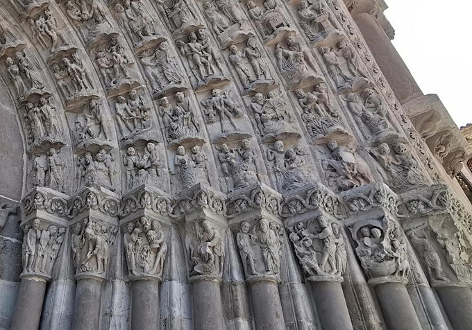 Pórtico de los Condenados.