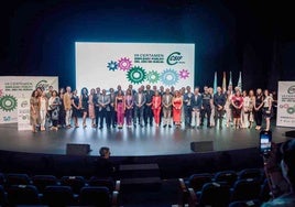 Protagonismo de las policías locales de Huelva en la gala del VII Certamen del Empleado Público de CSIF