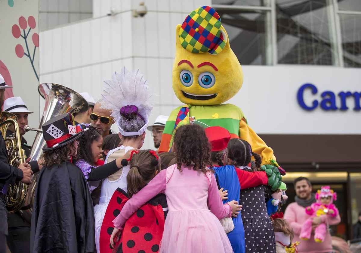 Una fotografía de la fiesta infantil que organizó Holea en el Carnaval 2023