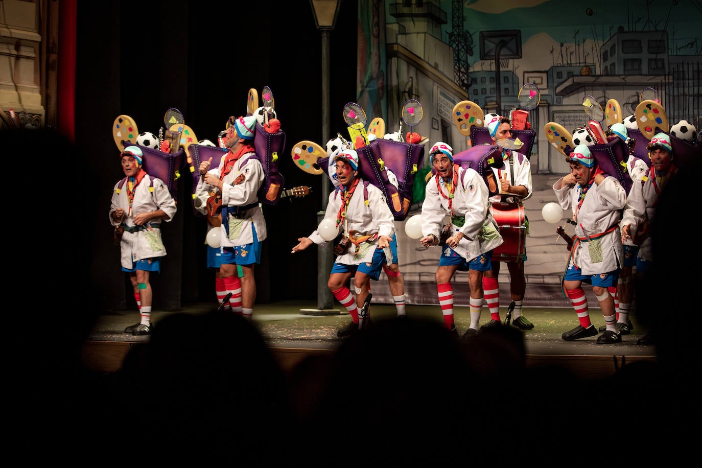 Las mejores imágenes de la primera noche de preliminares del Carnaval Colombino