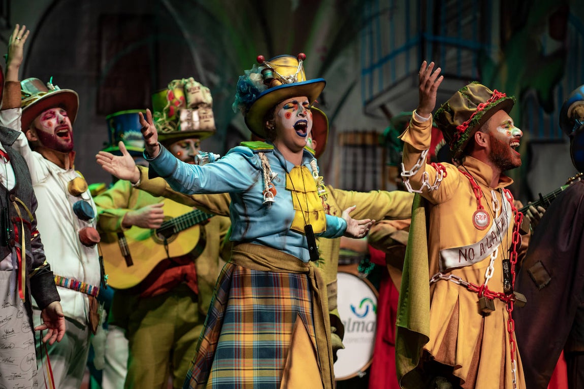 Las mejores imágenes de la quinta noche de preliminares del Carnaval Colombino