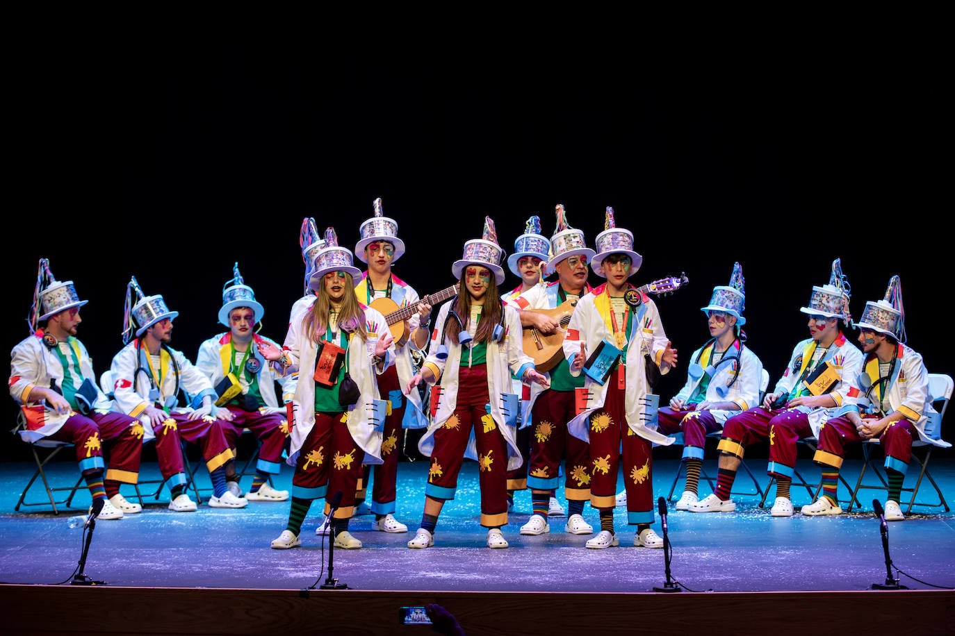 Las mejores imágenes de la sexta noche de preliminares del Carnaval Colombino