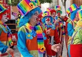 Festival de Agrupaciones y desfile del Carnaval en La Palma del Condado