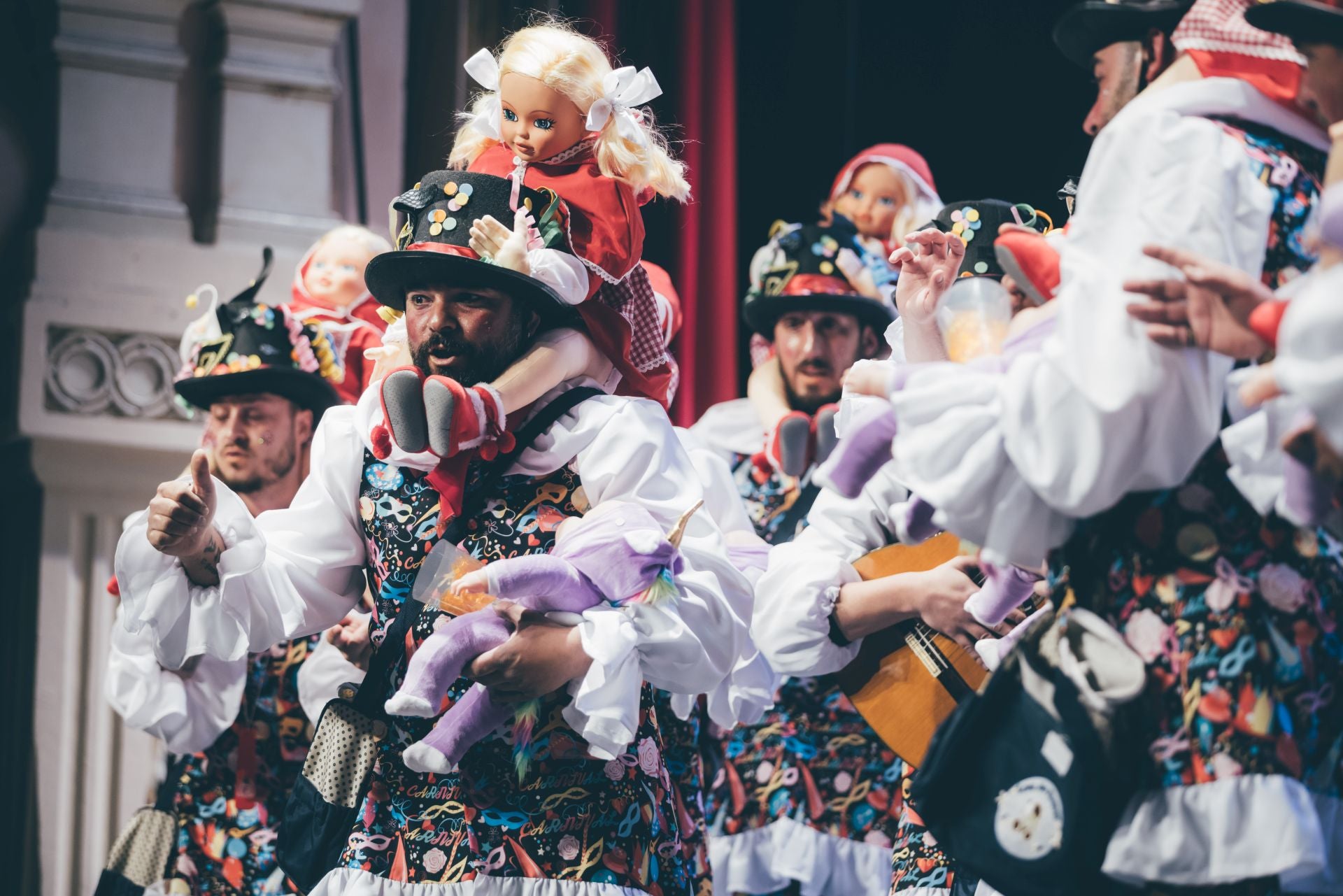 La segunda semifinal del Carnaval Colombino 2025, en imágenes