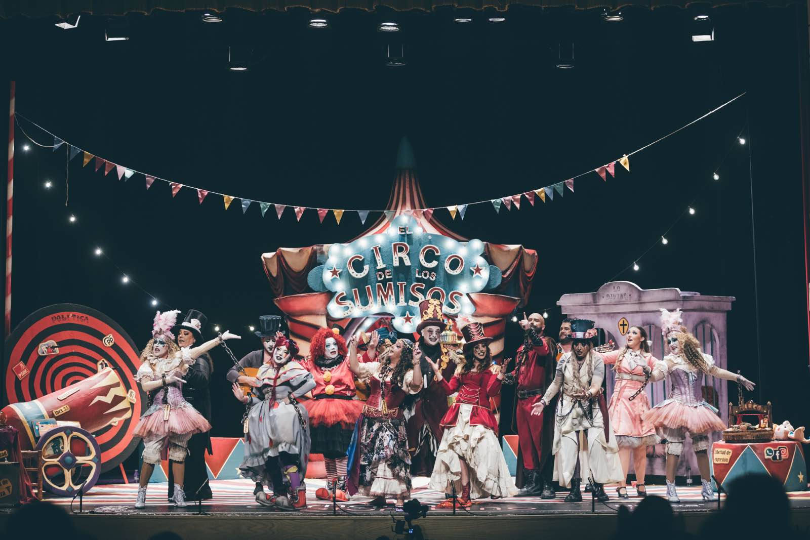 La gran final del Carnaval Colombino, en imágenes