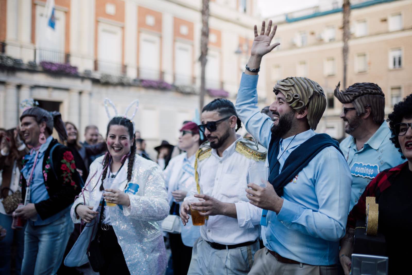 La gran cabalgata del Carnaval Colombino, en imágenes