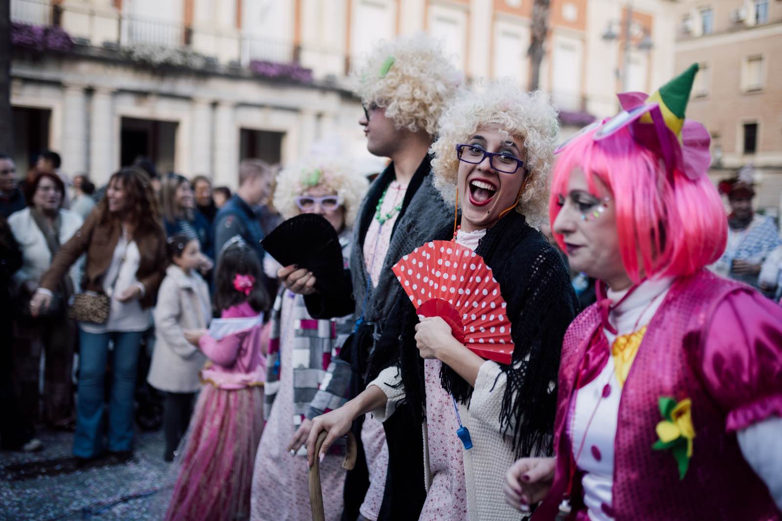 La gran cabalgata del Carnaval Colombino, en imágenes