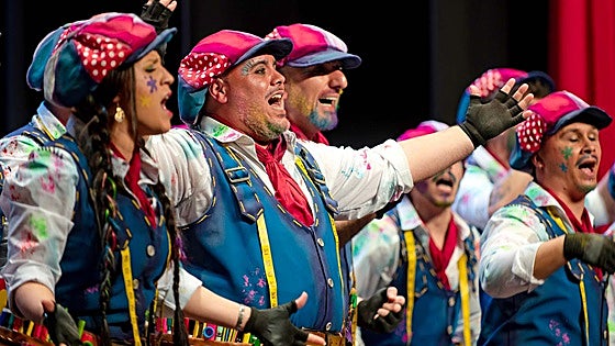 La primera noche de semifinales del Carnaval Colombino, en imágenes