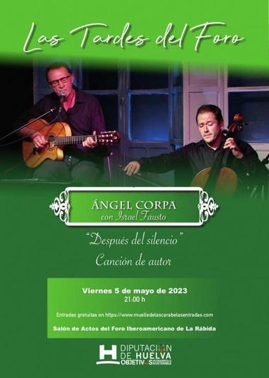 Las Tardes del Foro acoge un concierto intimista y poético de Ángel Corpa, fundador de Jarcha