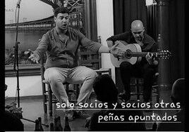 Antonio Manuel Sánchez 'El Cipri' canta en la Tertulia Las Colonias