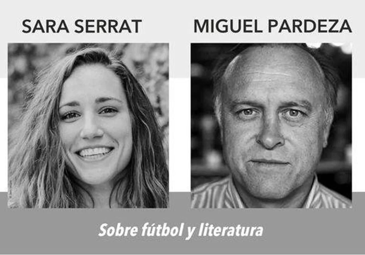Miguel Pardeza y Sara Serrat charlan sobre fútbol y literatura en el Museo de Huelva