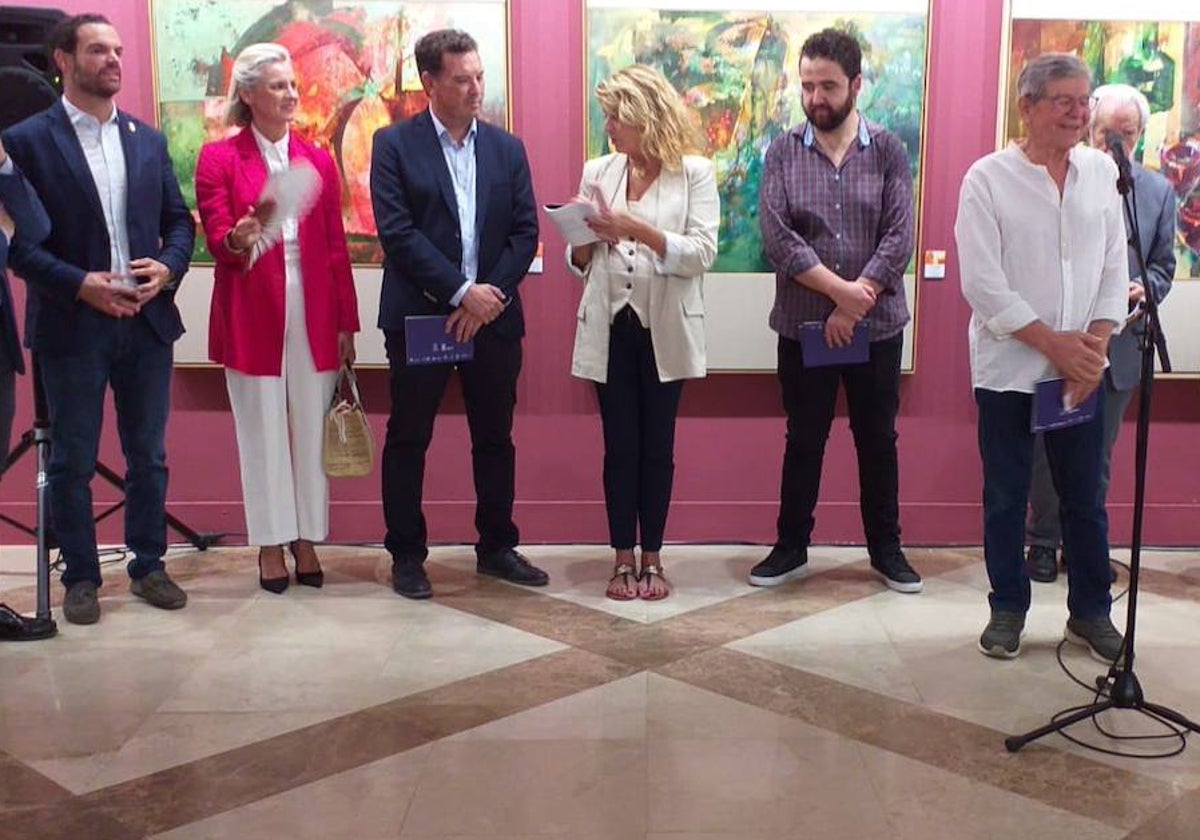 La inauguración de la exposición 'Vendimia' en la Casa Colón