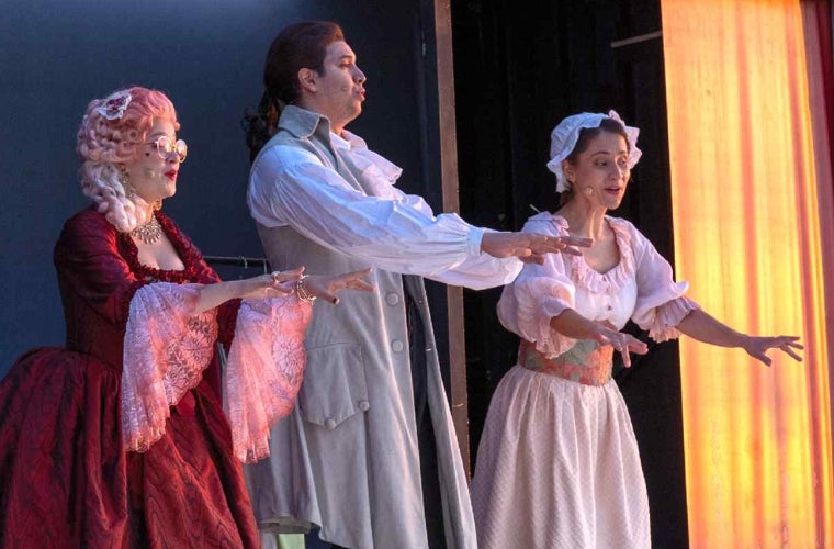 Puesta en escena de 'Mozart Revolution'