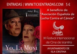 El documental 'Yo, La Moni' abre 'Docufórum', ciclo paralelo del Festival de Cine de Islantilla