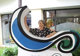 Petra Martínez, Premio Luis Ciges en Islantilla: «Estoy sin ninguna intención de retirarme porque disfruto con mi trabajo»