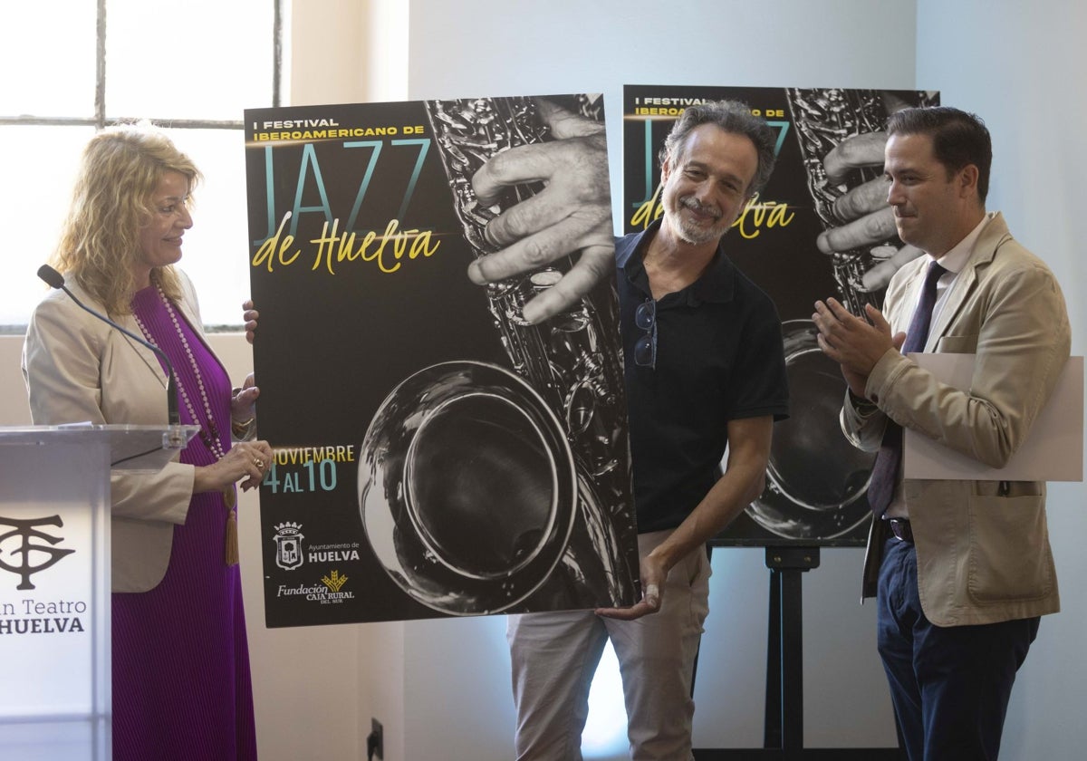 El recién rehabilitado Ambigú del Gran Teatro ha acogido la presentación del I Jazz Iberoamericano de Huelva