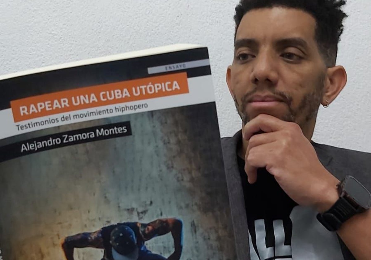 Alejandro Zamora, autor de 'Rapear una Cuba utópica. Testimonios del movimiento hiphopero'