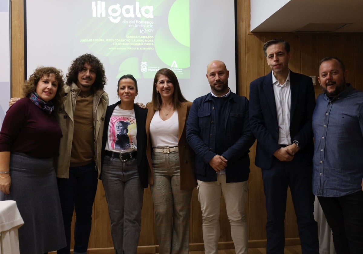 La presentación de las actividades en Huelva con motivo del Día del Flamenco en Andalucía