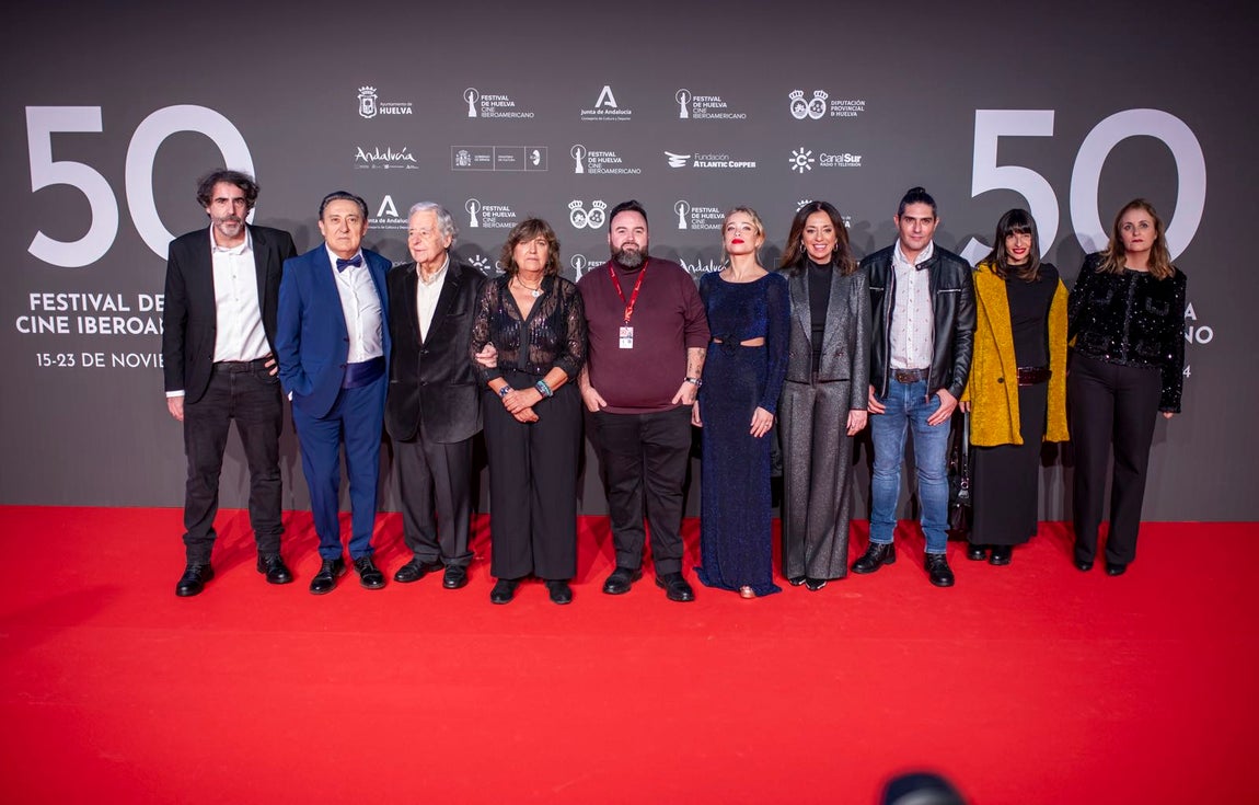 La alfombra roja del Festival de Huelva, en imágenes