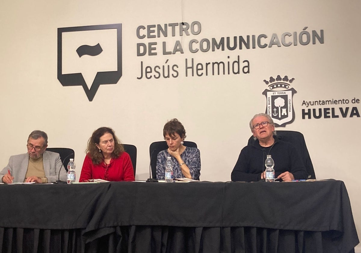 Rafael Terán, María del Amor Pérez, Margarita García Candeira y Manuel Ángel Vázquez Medel