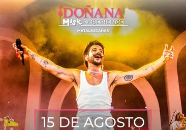 Camilo se suma al cartel del festival Doñana Music Experience