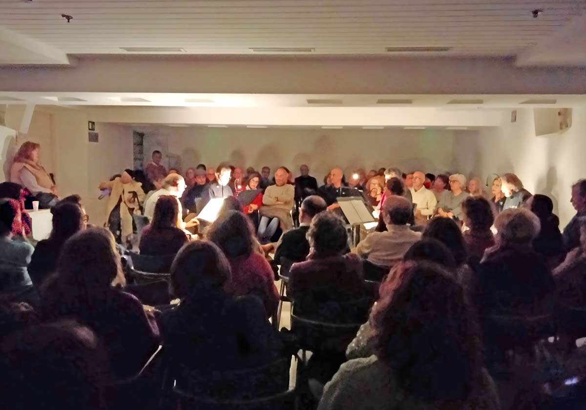 Dramatización de la obra de Martín en la Casa de la Cultura