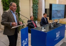 Un momento de la presentación de la obra 'Colón. el converso que cambió el mundo'