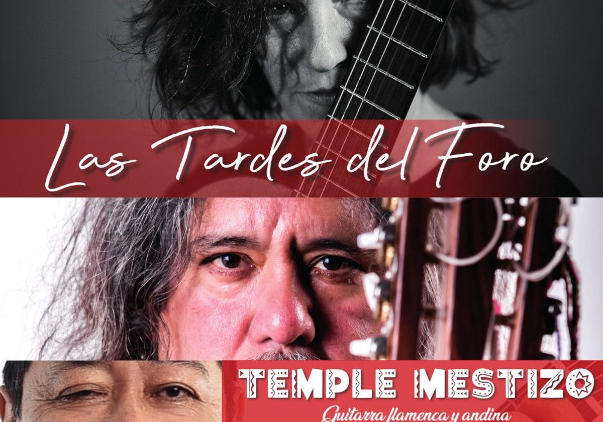 Cartel del concierto de Temple Mestizo
