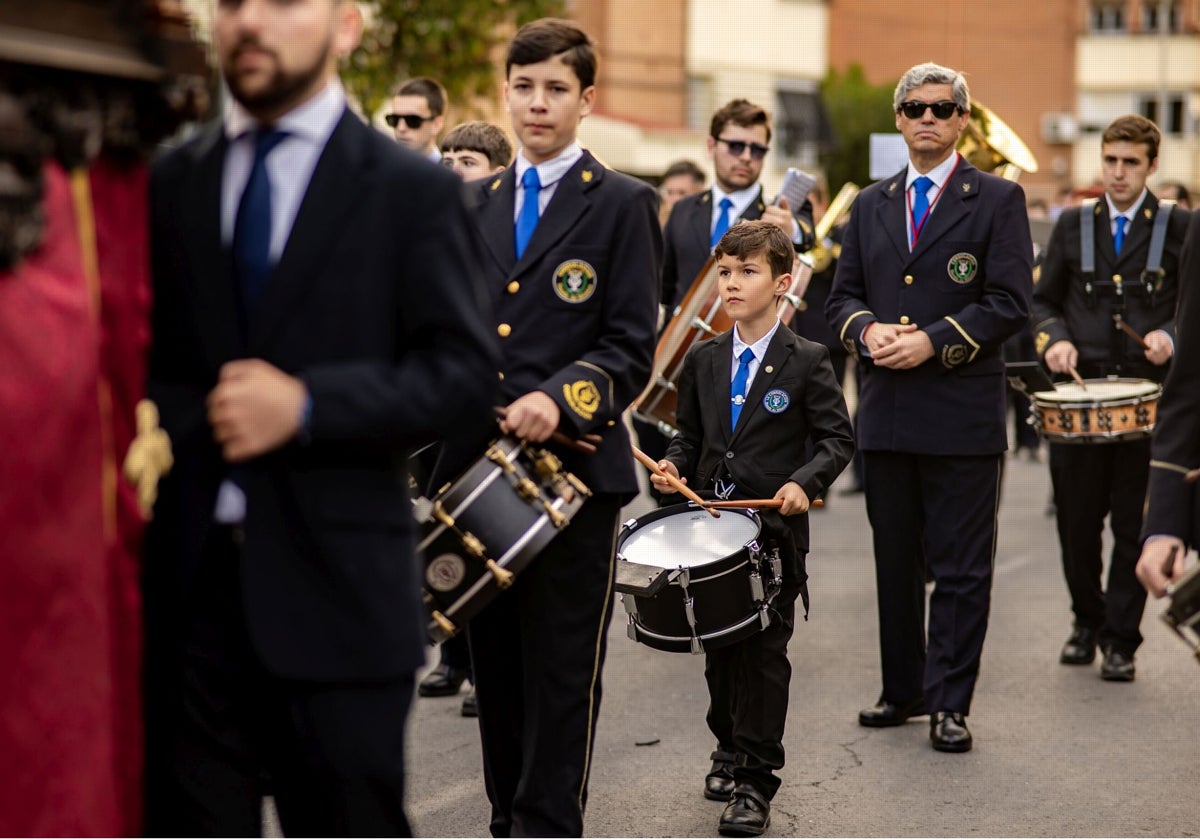 Jóvenes músicos de la Banda de la Consolación
