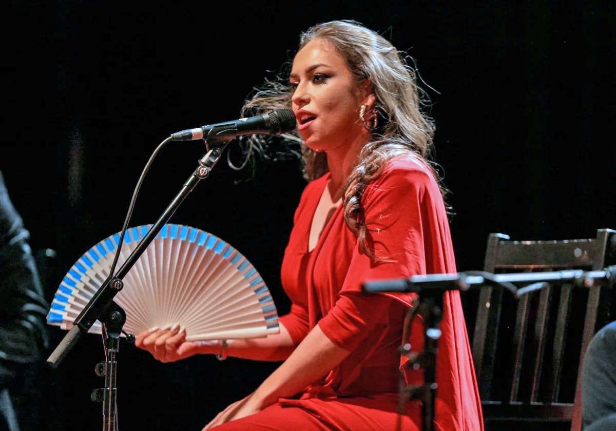 María Terremoto en una reciente actuación