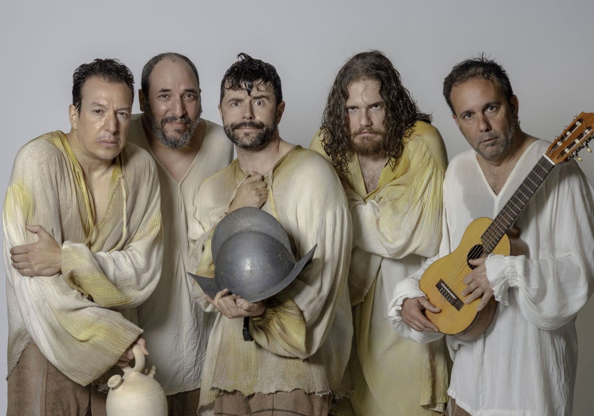 Reparto de la obra 'La Desconquista', de la compañía Ron Lalá