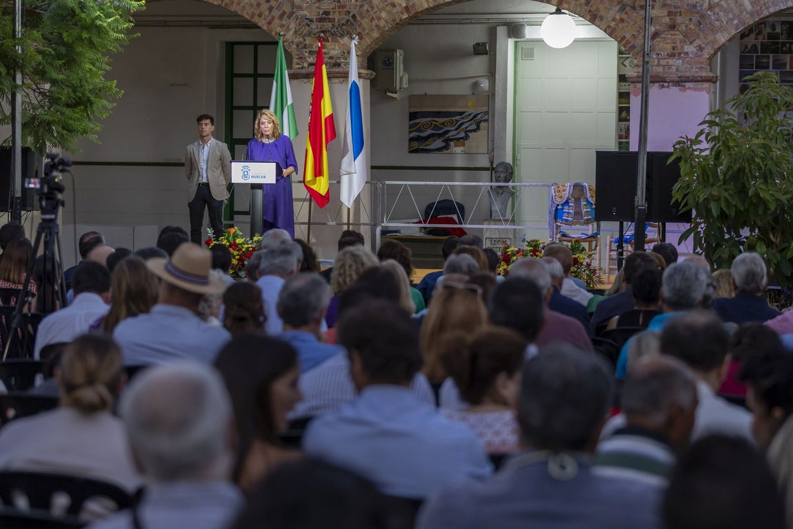 El pregón taurino de Colombinas de Luis Carlos Saénz de la Torre, en imágenes