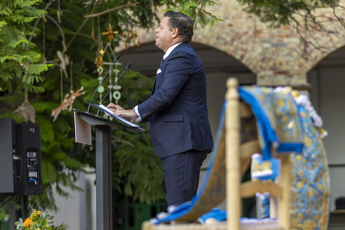 El pregón taurino de Colombinas de Luis Carlos Saénz de la Torre, en imágenes