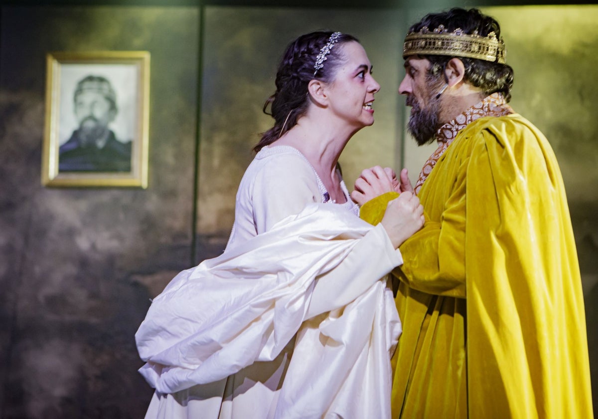 Escena de Macbeth