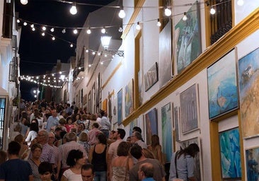 El casco histórico de Ayamonte se transforma en un museo al aire libre con 'Un Paseo por el Arte'