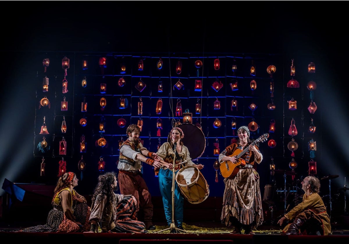 Una escena de la propuesta de la Compañía Nacional de Teatro