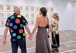 El universo colorista y lúdico de Manuel Calvarro llega a la Sala de la Provincia con la exposición 'Pasatiempos'