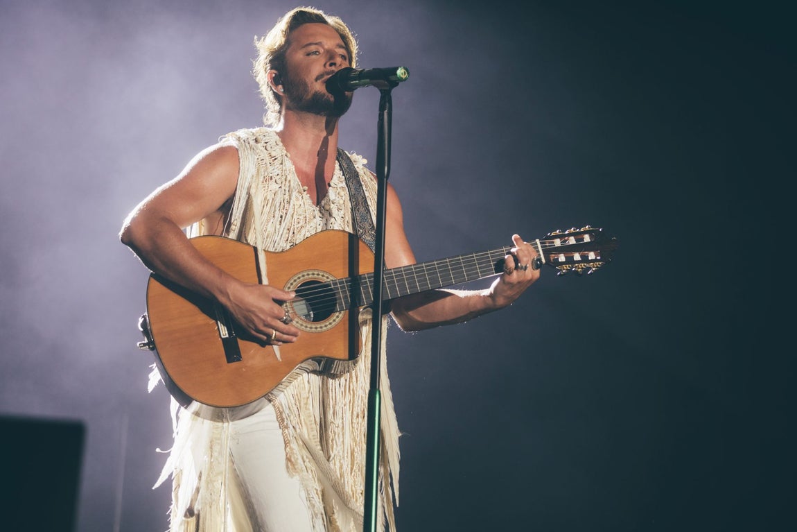 El concierto de Manuel Carrasco en Isla Cristina, en imágenes