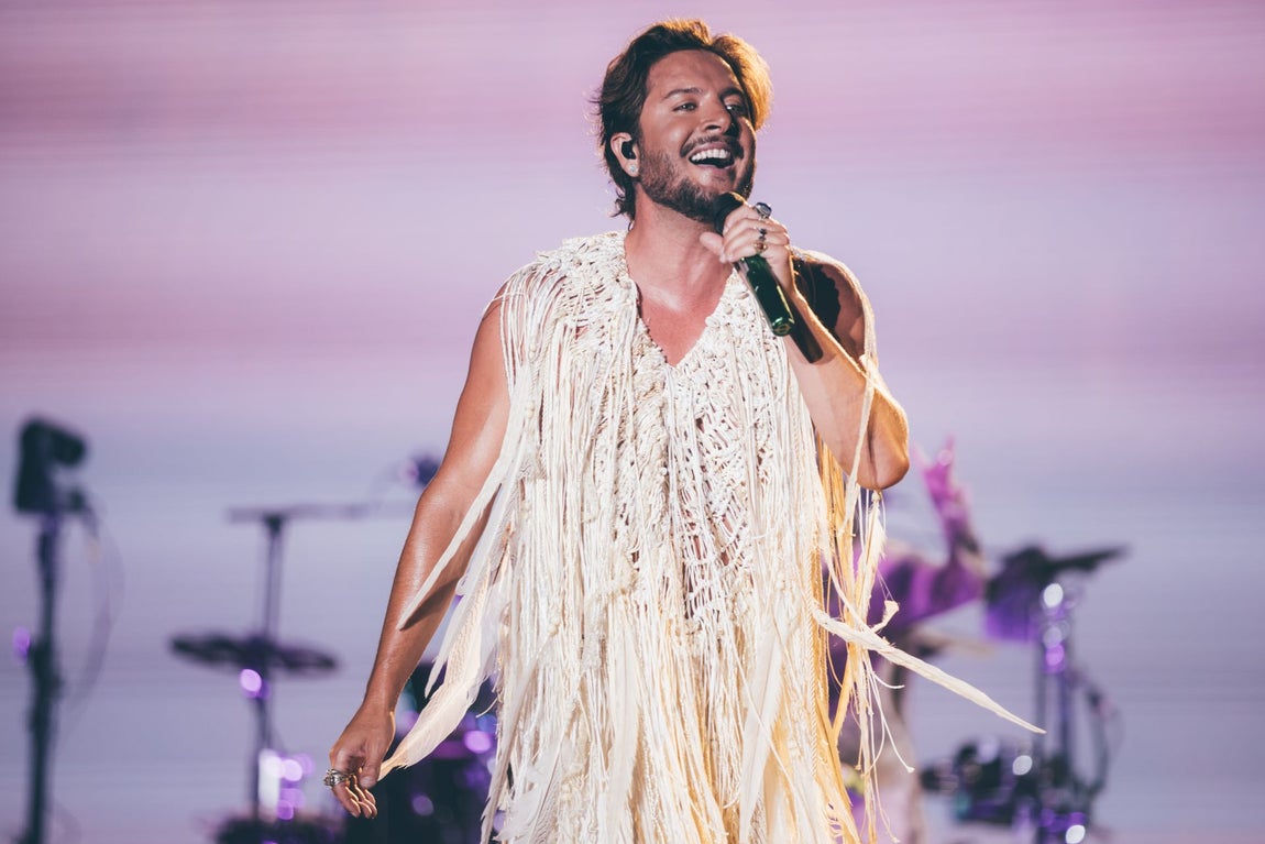 El concierto de Manuel Carrasco en Isla Cristina, en imágenes