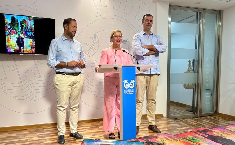 Imagen principal - Trigueros estrena recinto en sus Fiestas Taurinas 2025 con David de Miranda como encargado del 'chupinazo'