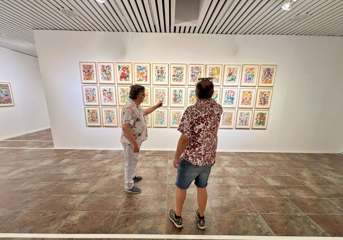 La muestra de Calvarro en la Sala de la Provincia