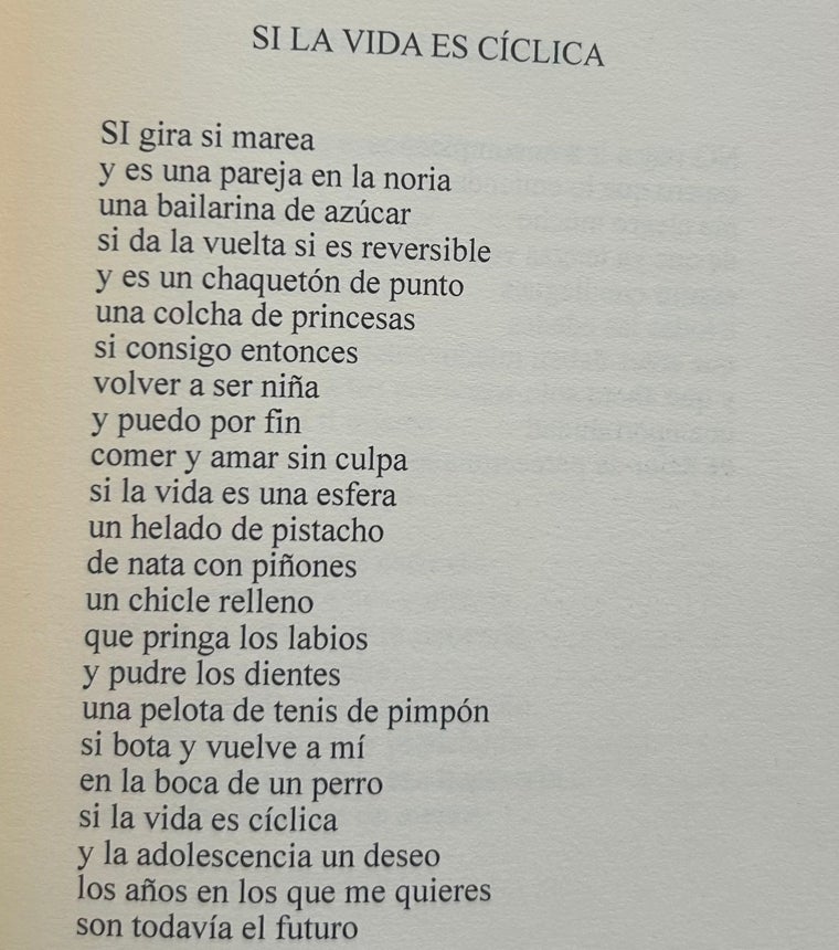 'Si la vida es cícliica', uno de los poemas de 'Después del Pop'